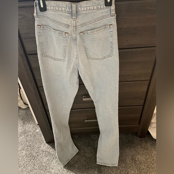 A&F High rise split hem jeans - Picture 5 of 5